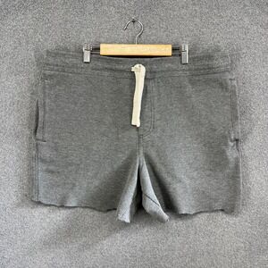 Goodfellow & Co Mens Gray Sweat Shorts Size L Drawstring Pockets Athletic Casual